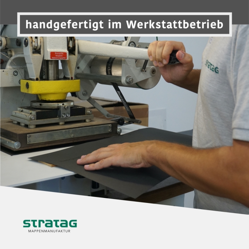 Dreiteilige Bewerbungsmappen von STRATAG