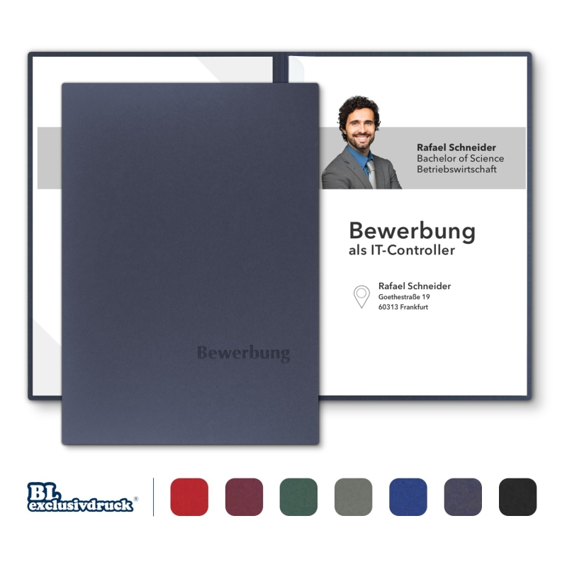 Zweiteilige Bewerbungsmappe von STRATAG