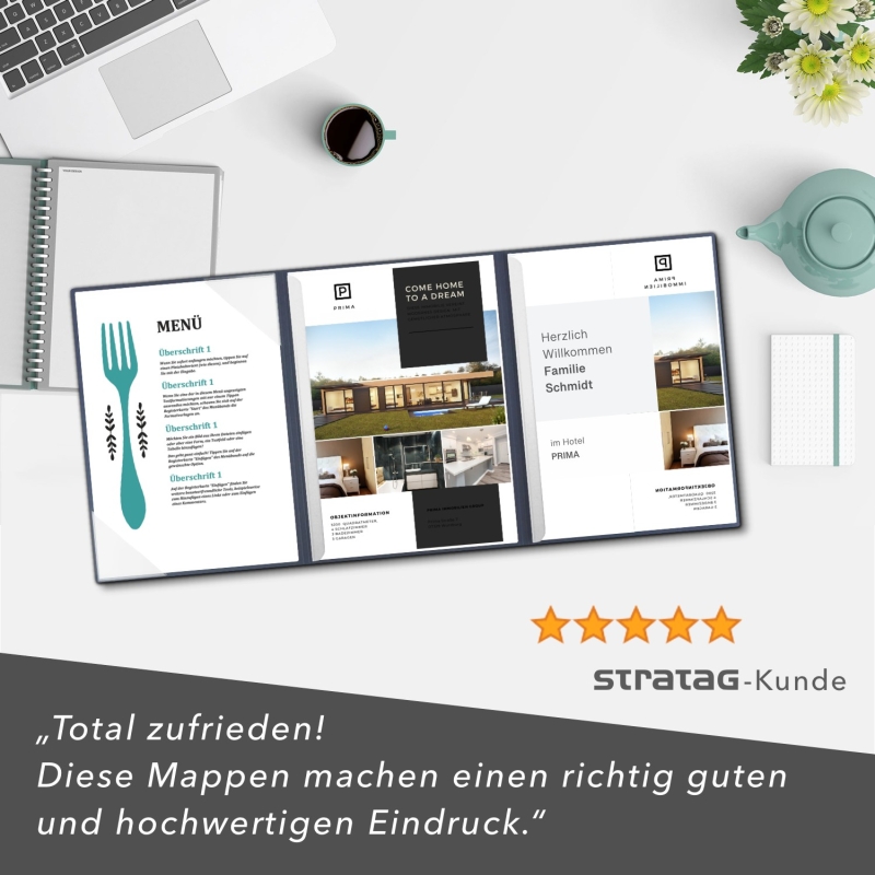 STRATAG Hotelmappen Inhalt