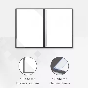 8 Stück Informationsmappen Lemani® CARISMA Premium-Karton