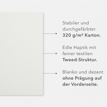 8 Stück Schreibmappen mit Notizblock Lemani® IMPULS Premium-Karton