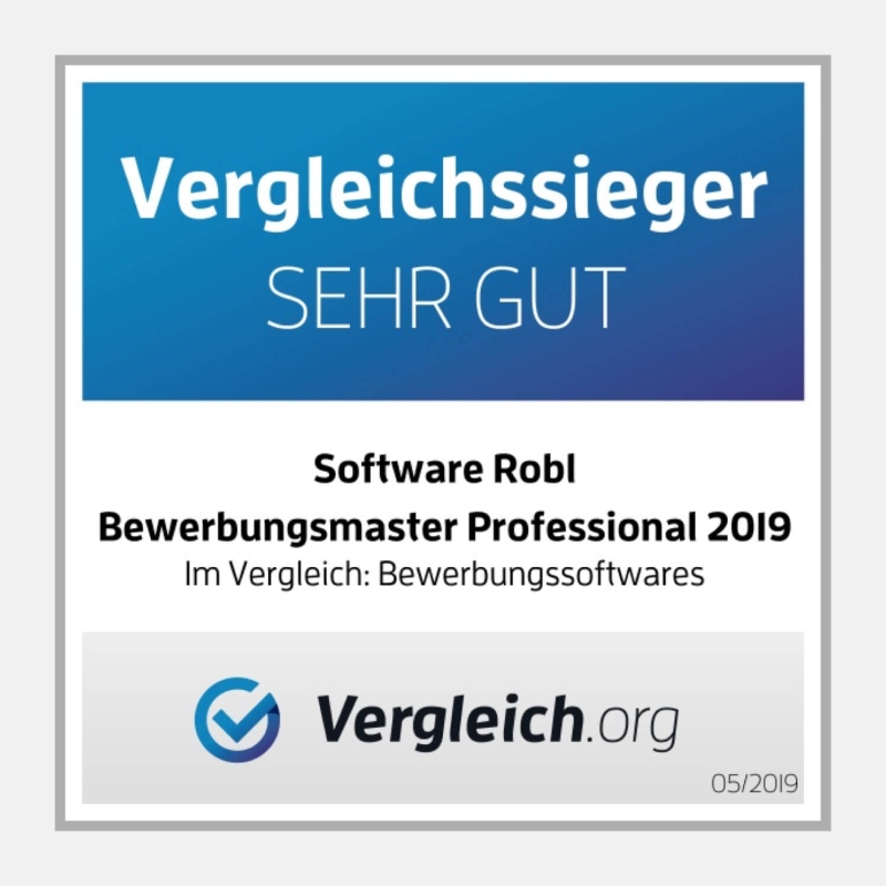 Bewerbungssoftware - Bewerbungsmaster