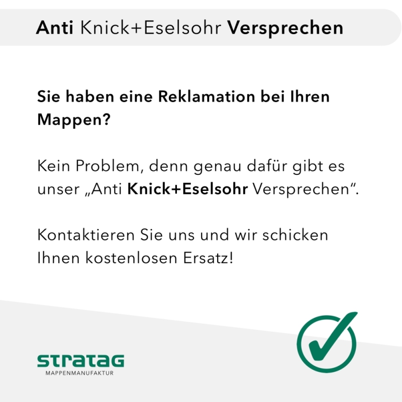 10 Stück Präsentationsmappen ECO Recyclingkarton (8821)