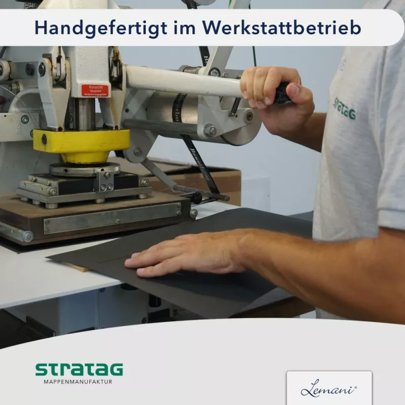 Lemani® BUSINESS 3-teilige Bewerbungsmappe Premium-Karton