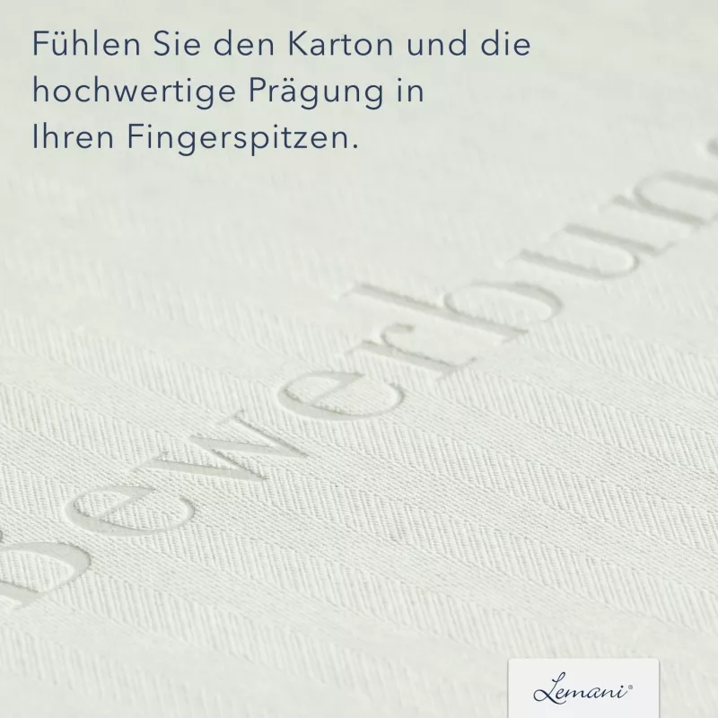 Lemani® IMAGE 3-teilige Bewerbungsmappe Premium-Karton