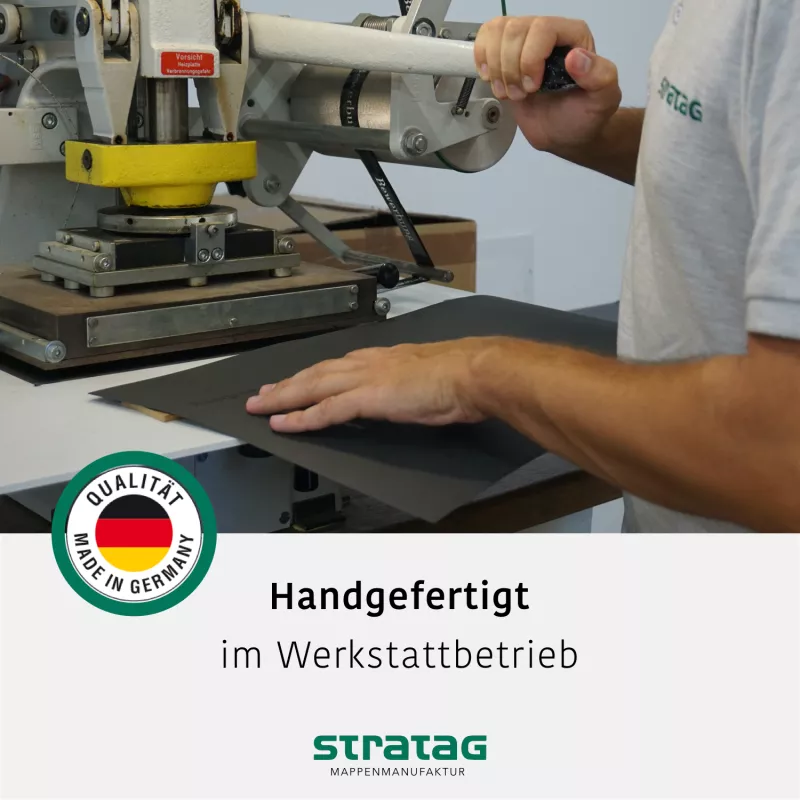 Bewerbungsmappe favorit© 1-teilig Lederstruktur