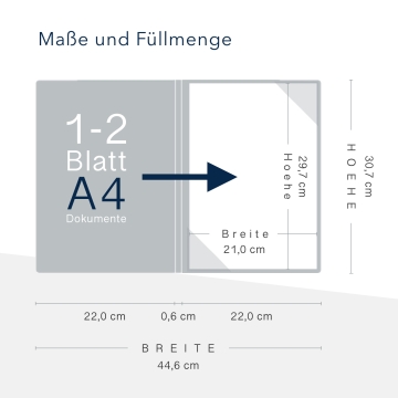 8 Stück Urkundenmappen BL-exclusivdruck® BASIC Naturkarton