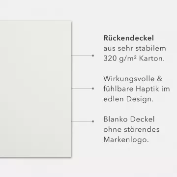 6 Stück STRATAG Klemmmappen Klemmschienen-Set Premium-Karton