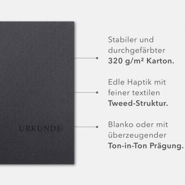 8 Stück Urkundenmappen Lemani® BASIC-plus Premium-Karton