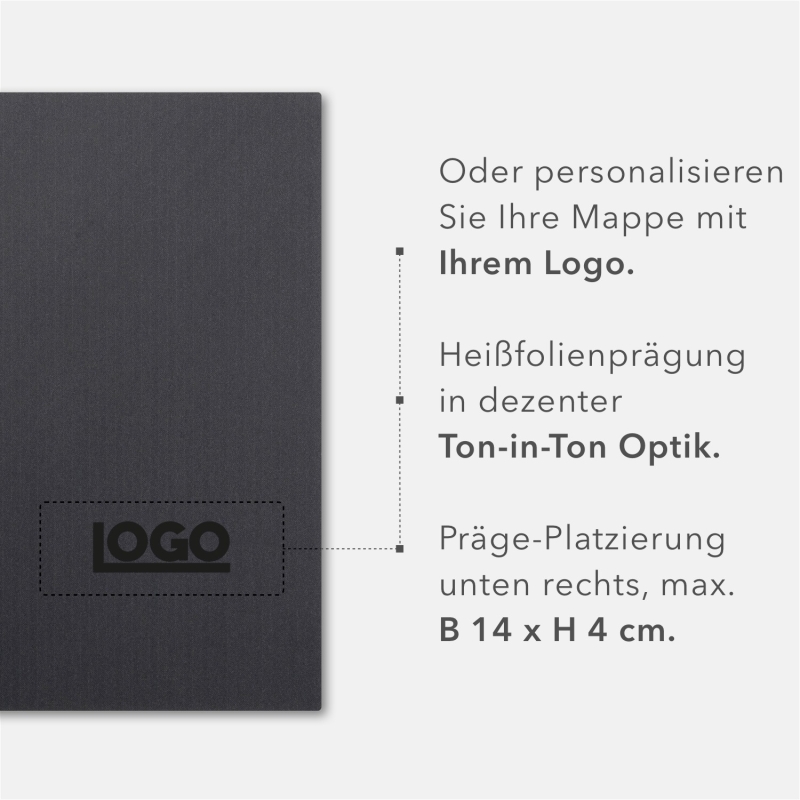 8 Stück Urkundenmappen Lemani® BASIC-plus Premium-Karton