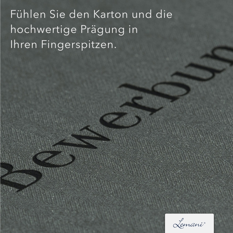 8 Stück Urkundenmappen Lemani® BASIC-plus Textil-Design