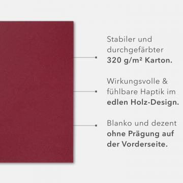 80 Stück Präsentationsmappen BL-exclusivdruck® Naturkarton