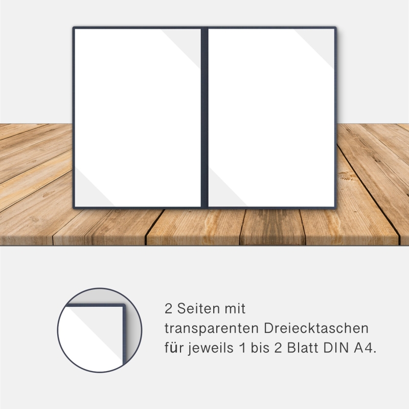 8 Stück Urkundenmappen BL-exclusivdruck® BASIC-plus Naturkarton