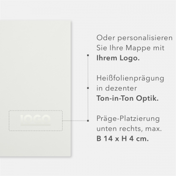 8 Stück Urkundenmappen Lemani® BASIC Premium-Karton