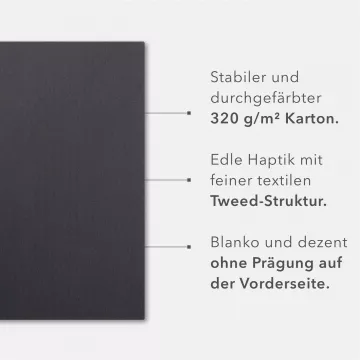 5 Stück Tagungsmappen mit Schreibblock Lemani® SMART Premium-Karton