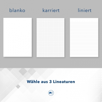 5 Stück Tagungsmappen mit Schreibblock Esclusiva® Classic-plus Metallic-Effekt