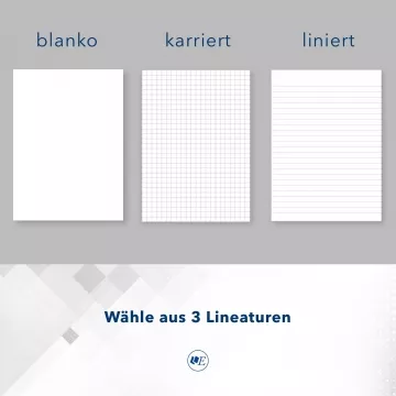 5 Stück Tagungsmappen mit Schreibblock Esclusiva® Classic-plus Metallic-Effekt